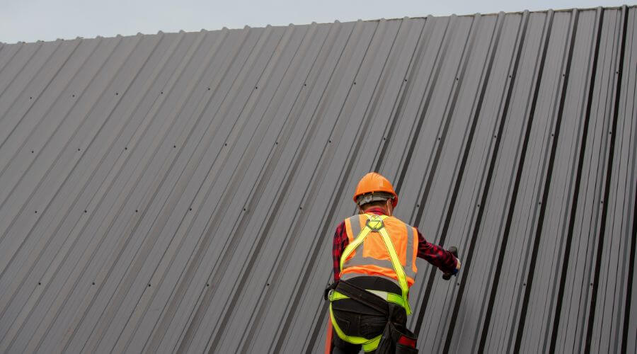 Professional metal roof installation in Pike, NH